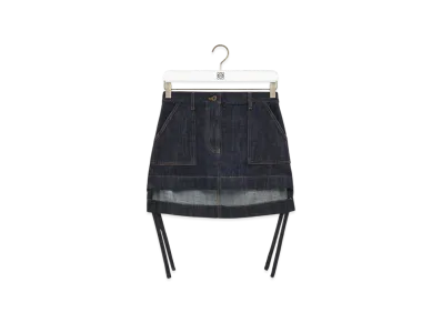 LOEWE Workwear Skirt "Indigo Blue"