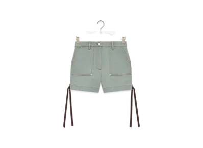 LOEWE Workwear Shorts "Khaki Green"
