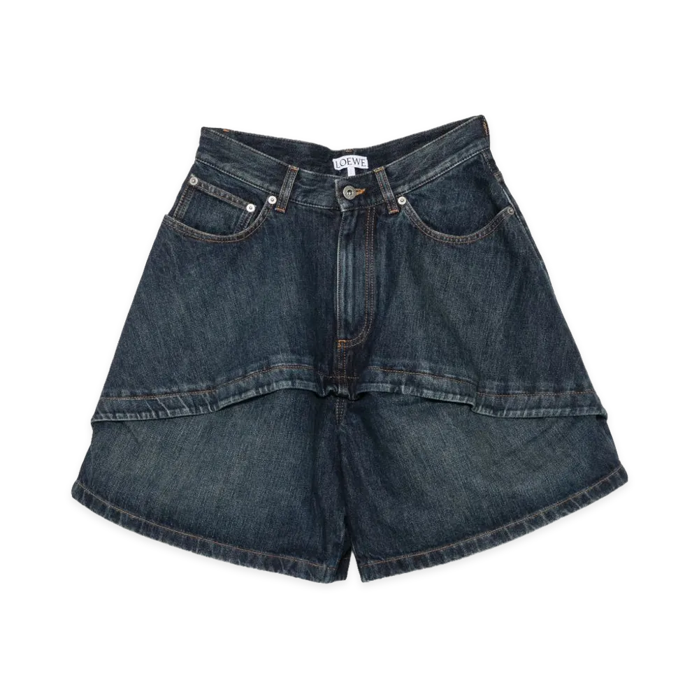 LOEWE Women's Shorts "Navy"
