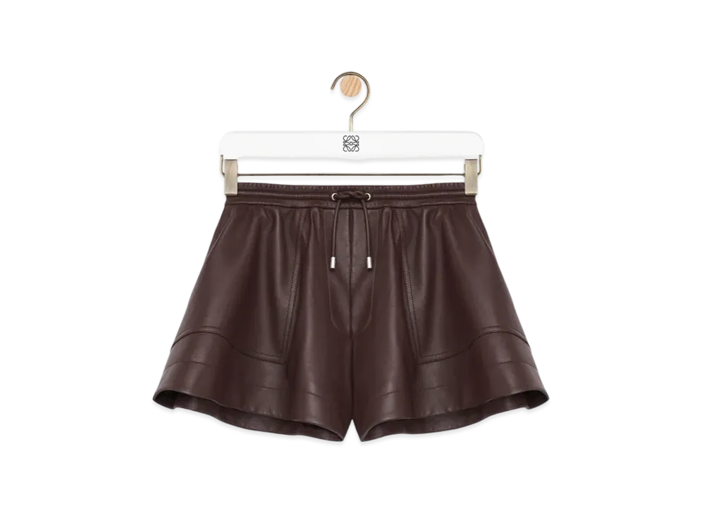 LOEWE Shorts "Chocolate Brown"