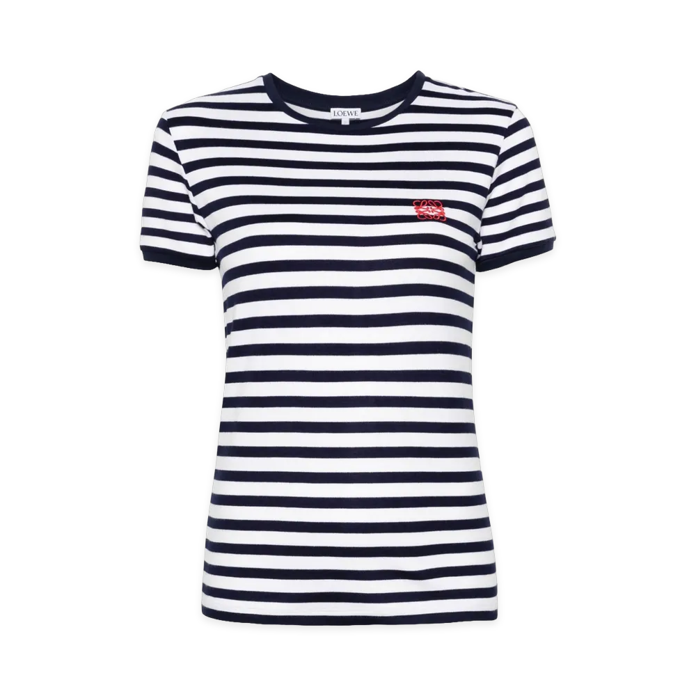LOEWE Women's T-Shirts "Navy/White"