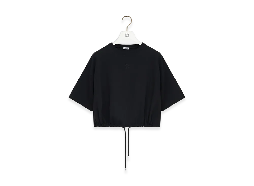 LOEWE Cropped Tee "Black"