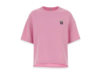 LOEWE Women's Cotton Blend Tee "Pink"