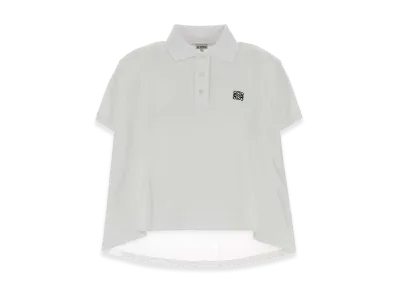 LOEWE Women's Piquet Polo Shirt "White"