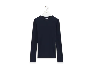 LOEWE Long-Sleeve Top "Dark Blue"