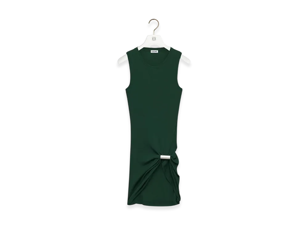 LOEWE Tank Top "Dark Green"