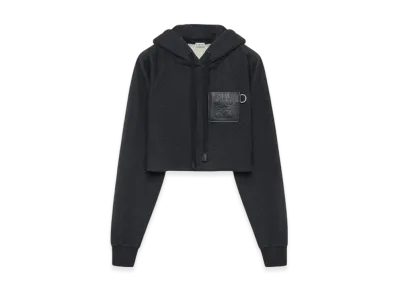 LOEWE Women's Cropped In Cotton "Charcoal"