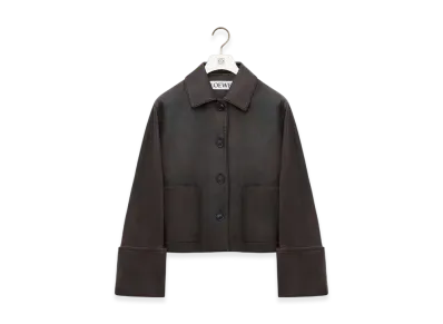 LOEWE Turn-Up Jacket "Brown"