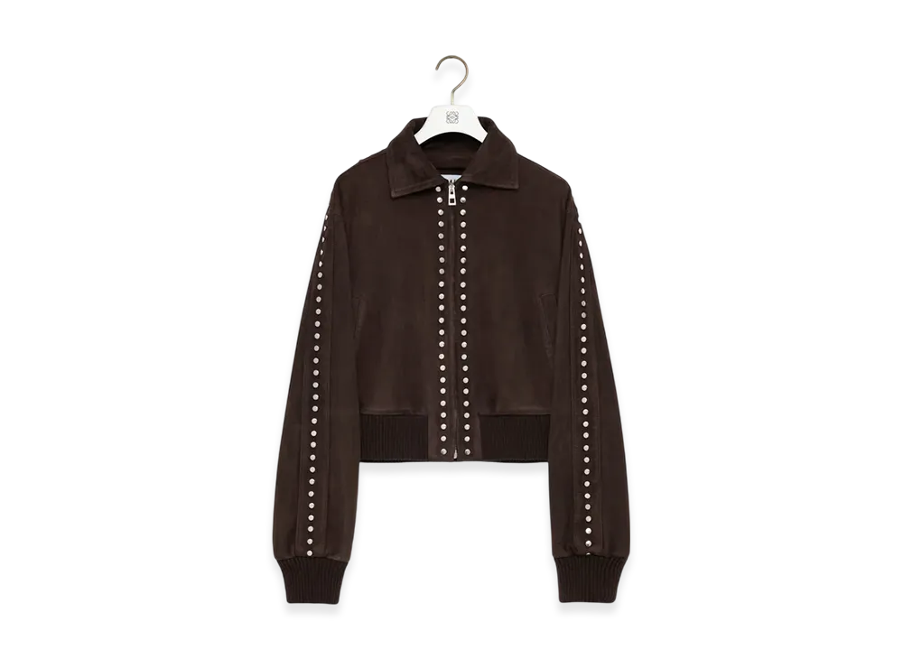LOEWE Bomber Jacket "Dark Brown"