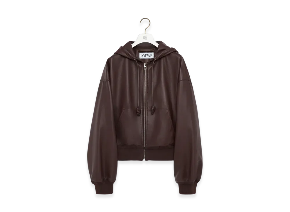 LOEWE Flamenco Hoodie "Chocolate Brown"