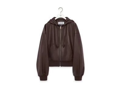 LOEWE Flamenco Hoodie "Chocolate Brown"