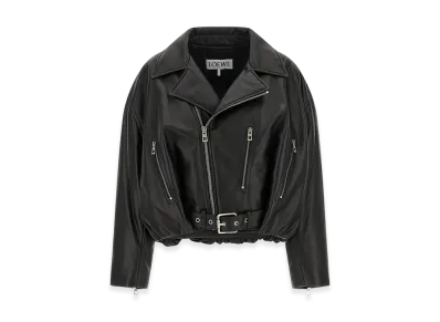 LOEWE Women's Biker Jacket "Black"