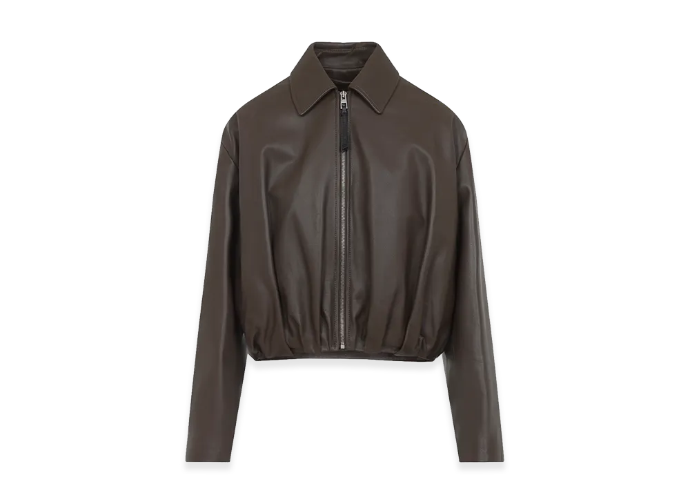 LOEWE Women's Draped Jacket "Dark Green"