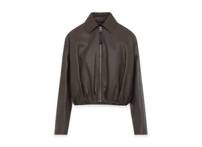 LOEWE Women's Draped Jacket "Dark Green"