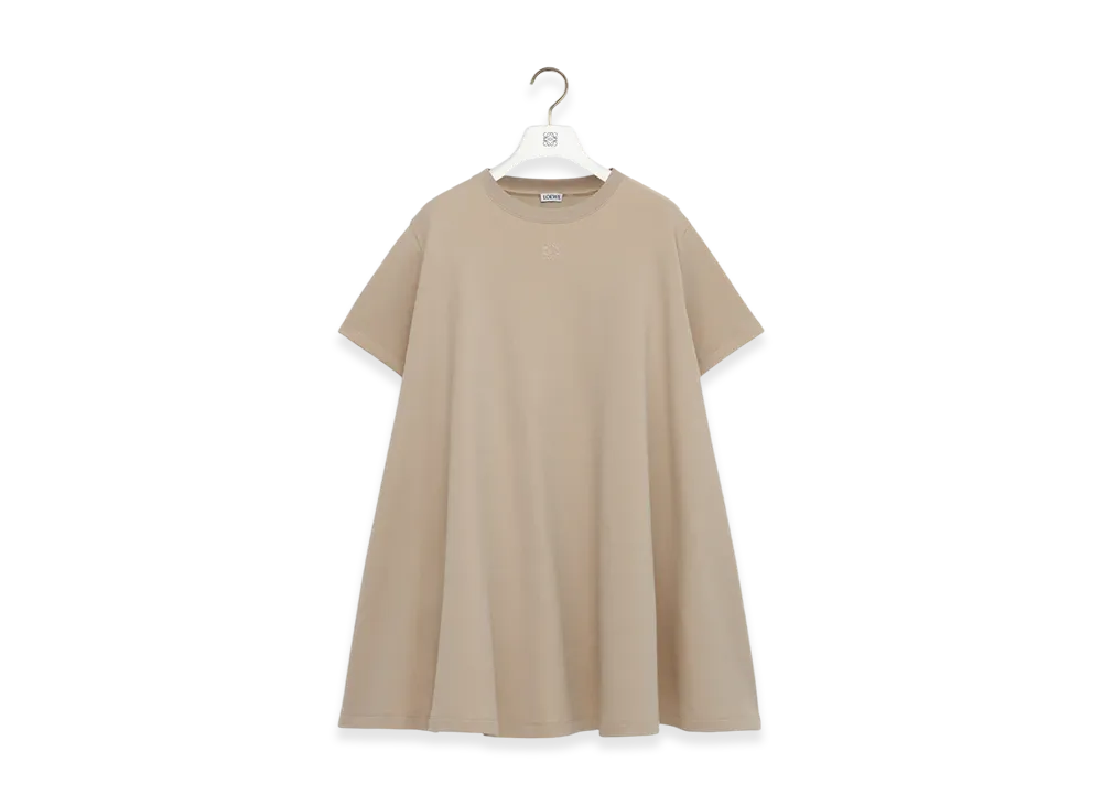 LOEWE Trapeze Dress "Beige"
