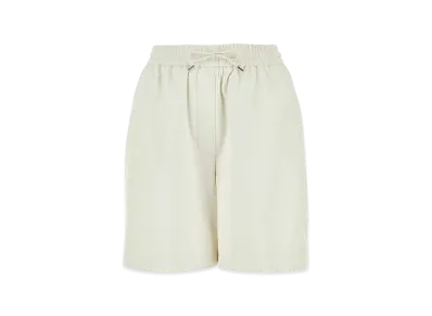 LOEWE Women's Leather Shorts "White"