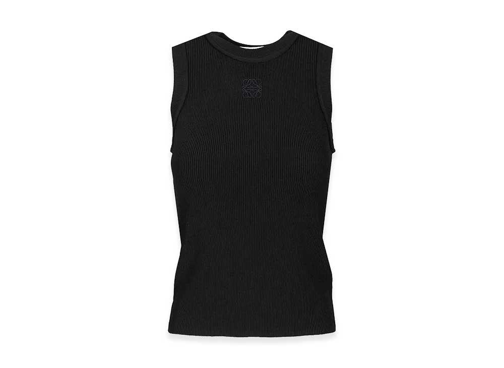 LOEWE Women's Top Anagram "Black"