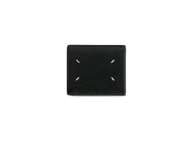 Maison Margiela Grainy Leather Bi-fold Wallet "Black"