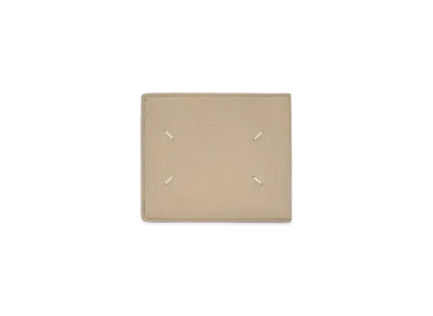 Maison Margiela Cow Leather Bi-fold Wallet "Beige"