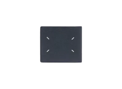 Maison Margiela Cow Leather Bi-fold Wallet "Slate Blue"