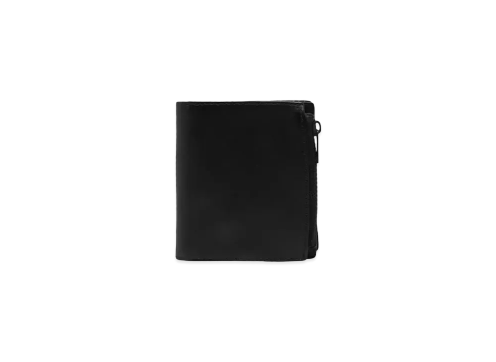 Maison Margiela Medium Fold Out Leather Zipped Wallet "Black"