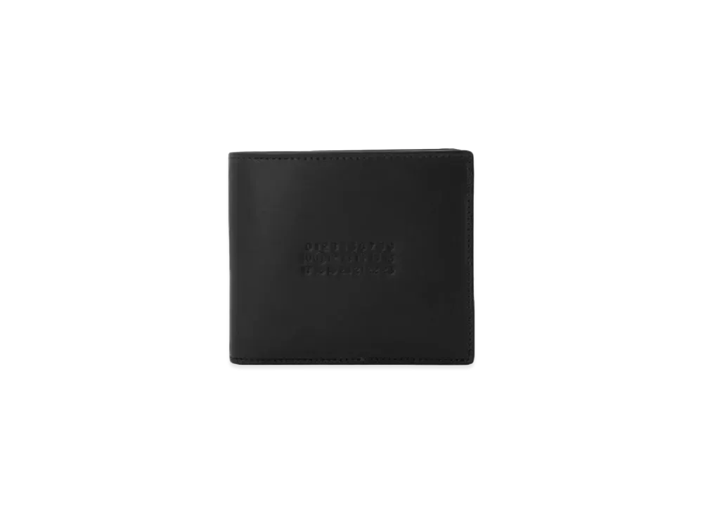 Maison Margiela Black Numbers Logo Bi-fold Wallet "Black"