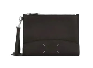 Maison Margiela Calfskin Four Stitches Handle Pouch "Brown"