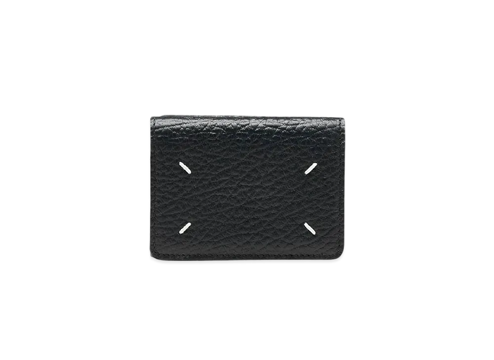 メゾンマルジェラ フォーステッチ ポケットウォレット "ブラック" S36UI0416P4455T8013