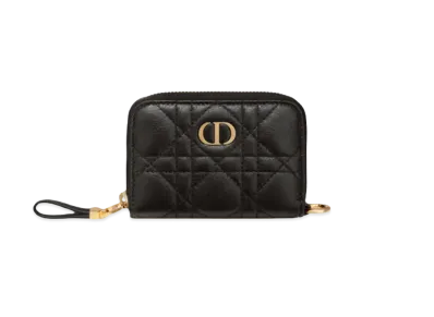 Dior Dior Caro Detachable Card Holder "Black"