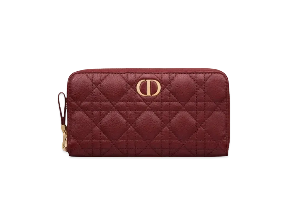 Dior Dior Caro Voyageur Wallet "Red"
