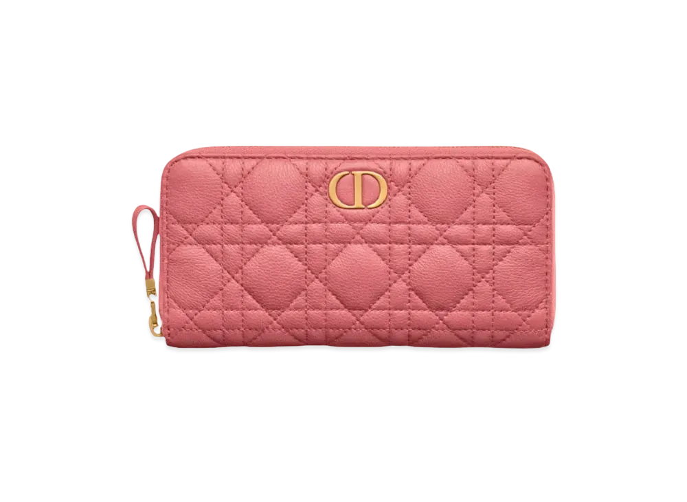 Dior Dior Caro Voyageur Wallet "Pink"
