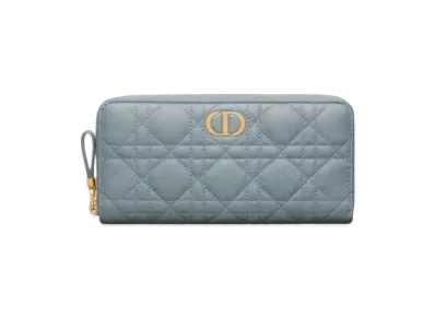 Dior Caro Voyage Wallet "Cloud Blue"