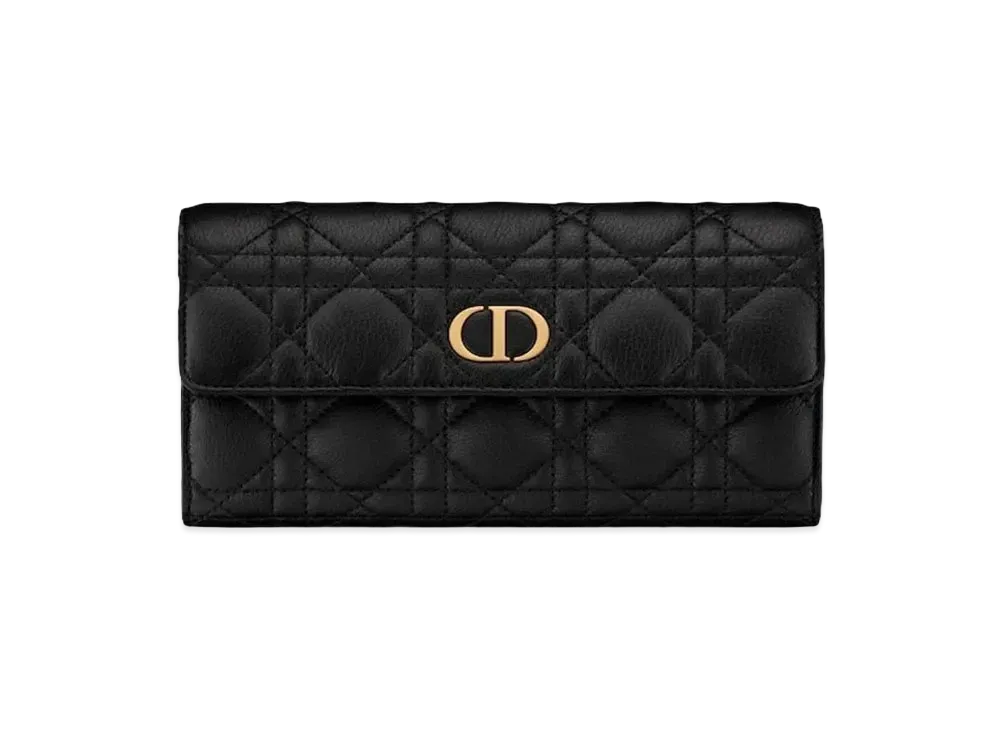 ディオール ディオール カロ ウォレット "ブラック" S5039UWHC_M900