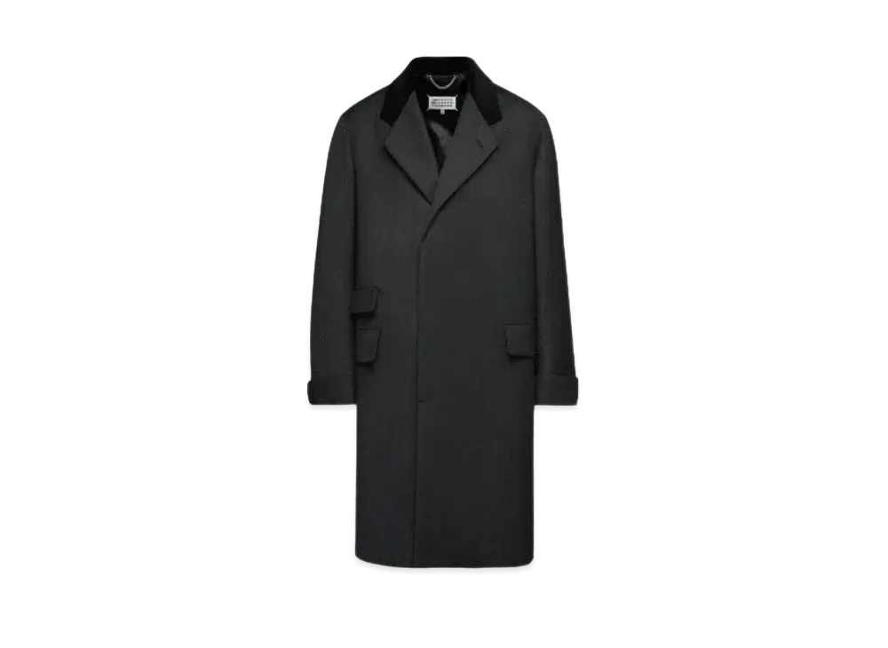 Maison Margiela Work In Progress Wool Coat "Charcoal"