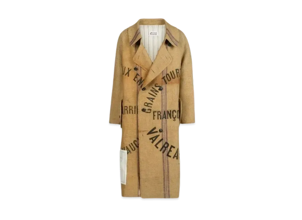 Maison Margiela Recicla Hessian Coat Adobe "Brown"