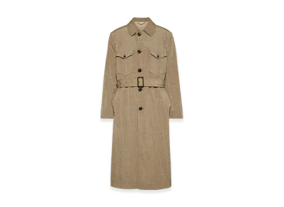 Maison Margiela Canvas Trench Coat "Pink Beige"