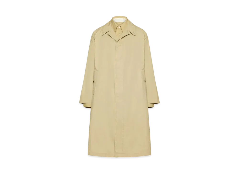 Maison Margiela Men's Trench Coat "Pink Beige"