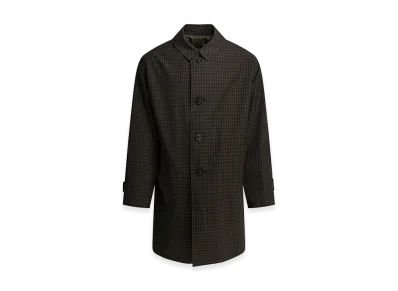 Maison Margiela Plaid Raincoat "Gray"