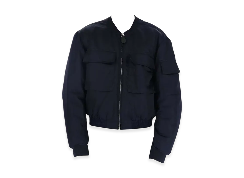 Maison Margiela Back Stitch Pocket Bomber Jacket "Navy"