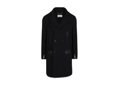 Maison Margiela Double Cloth Caban "Black"