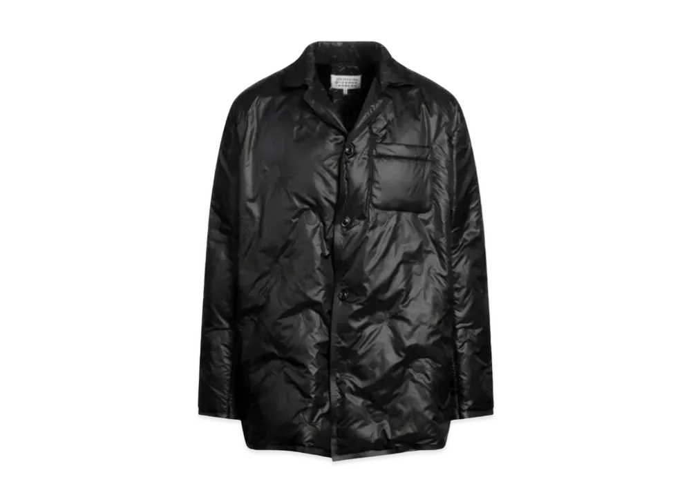 メゾンマルジェラ パッディッドナイロンジャケット "ブラック" S50AM0592S60410900