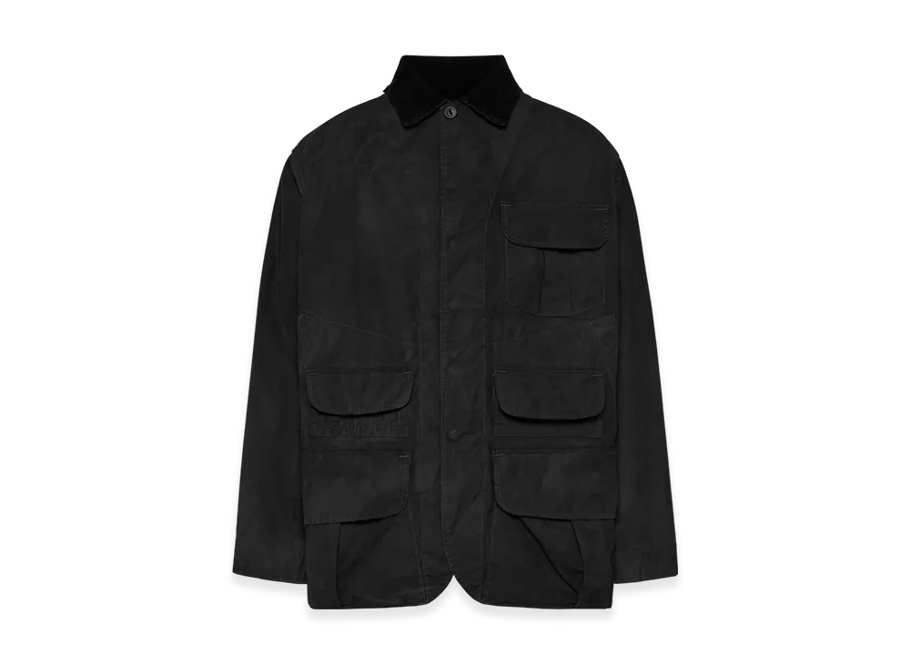 Maison Margiela Men's Waxed Cotton Jacket "Black"