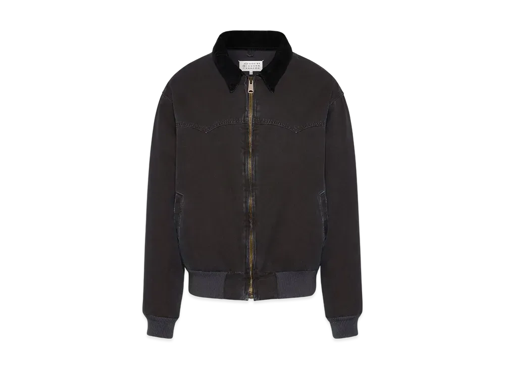 Maison Margiela Men's Yoke Caban Jacket "Black"