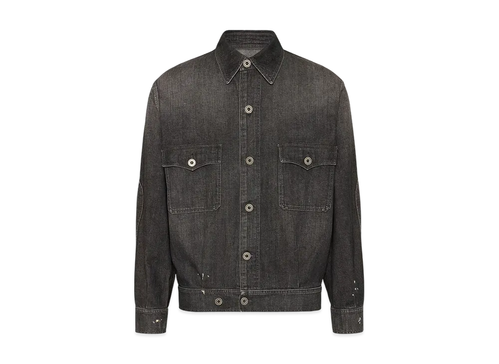 メゾンマルジェラ メンズ ディストレスト デニムジャケット 