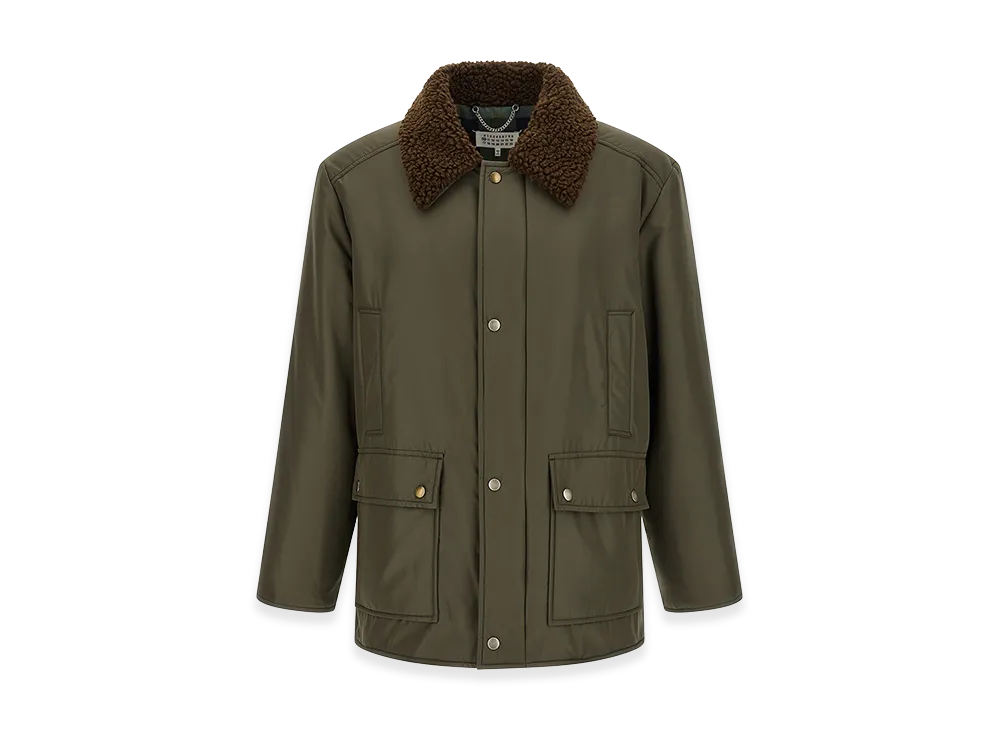 Maison Margiela Shearling Collar Parka "Green"