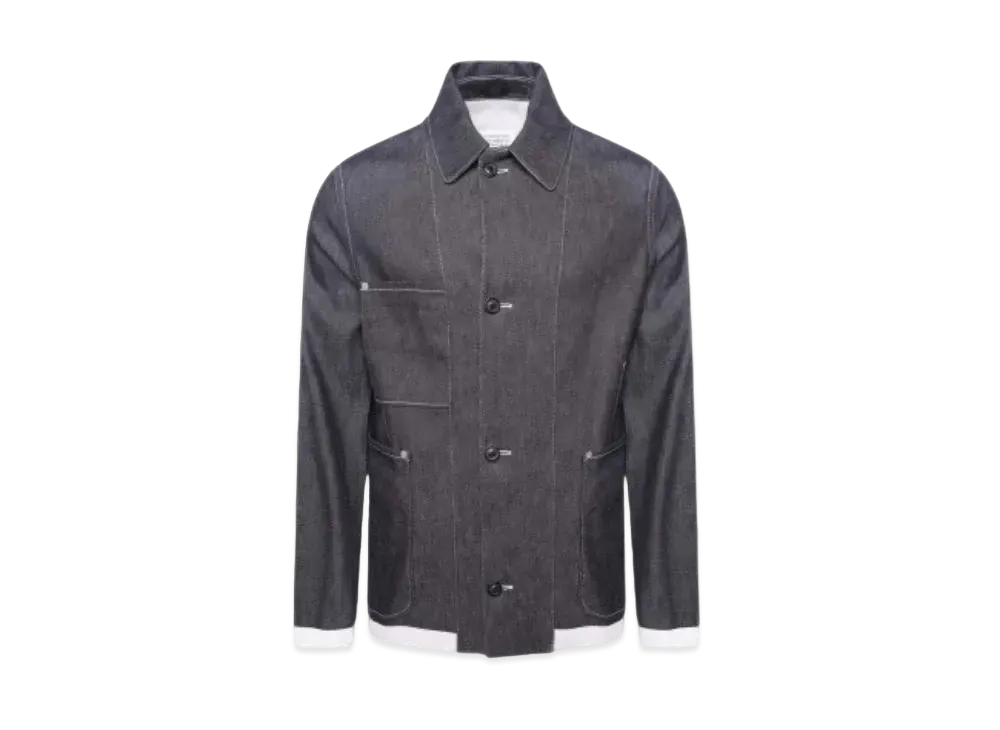 Maison Margiela Reversible Denim Jacket "Blue/White"