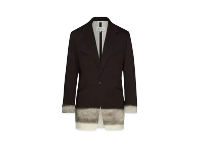 Maison Margiela Trompe L'oeil Pinstripe Jacket "Dark Shadow"