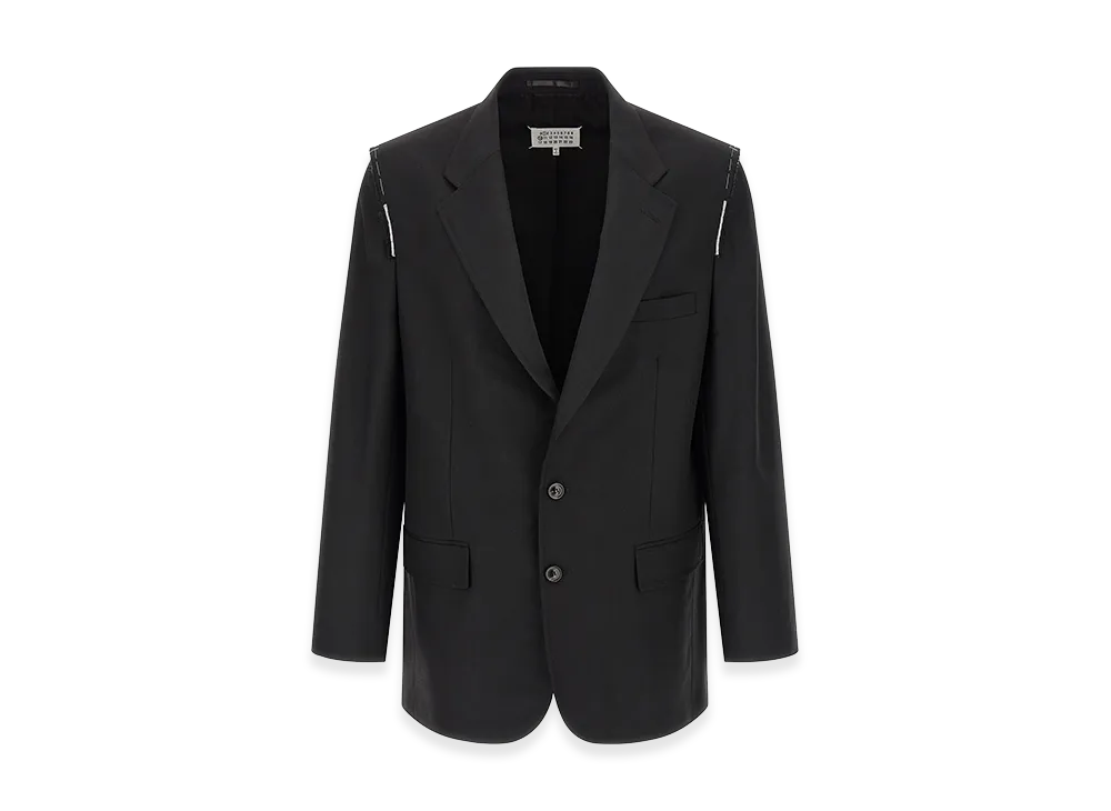 Maison Margiela Single-Breasted Blazer "Black"