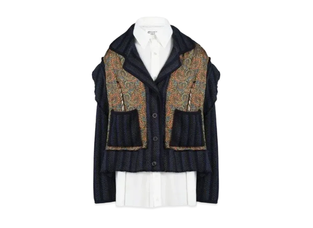 Maison Margiela Paisley Poplin Shirt "White"