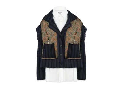 Maison Margiela Paisley Poplin Shirt "White"